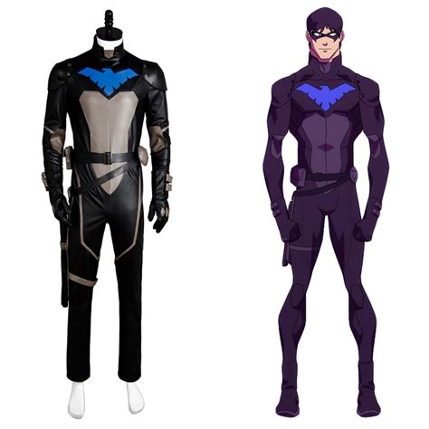 nightwing young justice costume|nightwing young justice season 2.